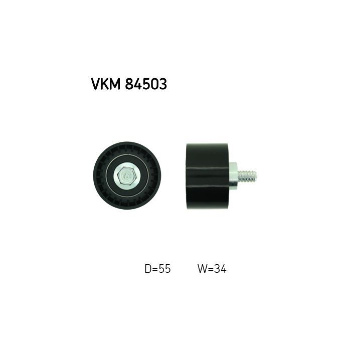 Ролик натягувача ременя SKF VKM 84503