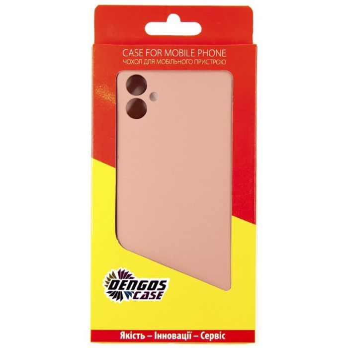 Чехол для мобильного телефона Dengos Soft Samsung Galaxy A04e (pink) (DG-TPU-SOFT-18) изображение 5