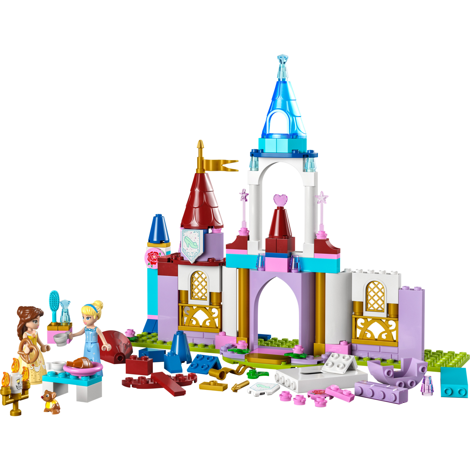 Конструктор LEGO Disney Princess Творчі замки діснеївських принцес 140 деталей (43219) зображення 2