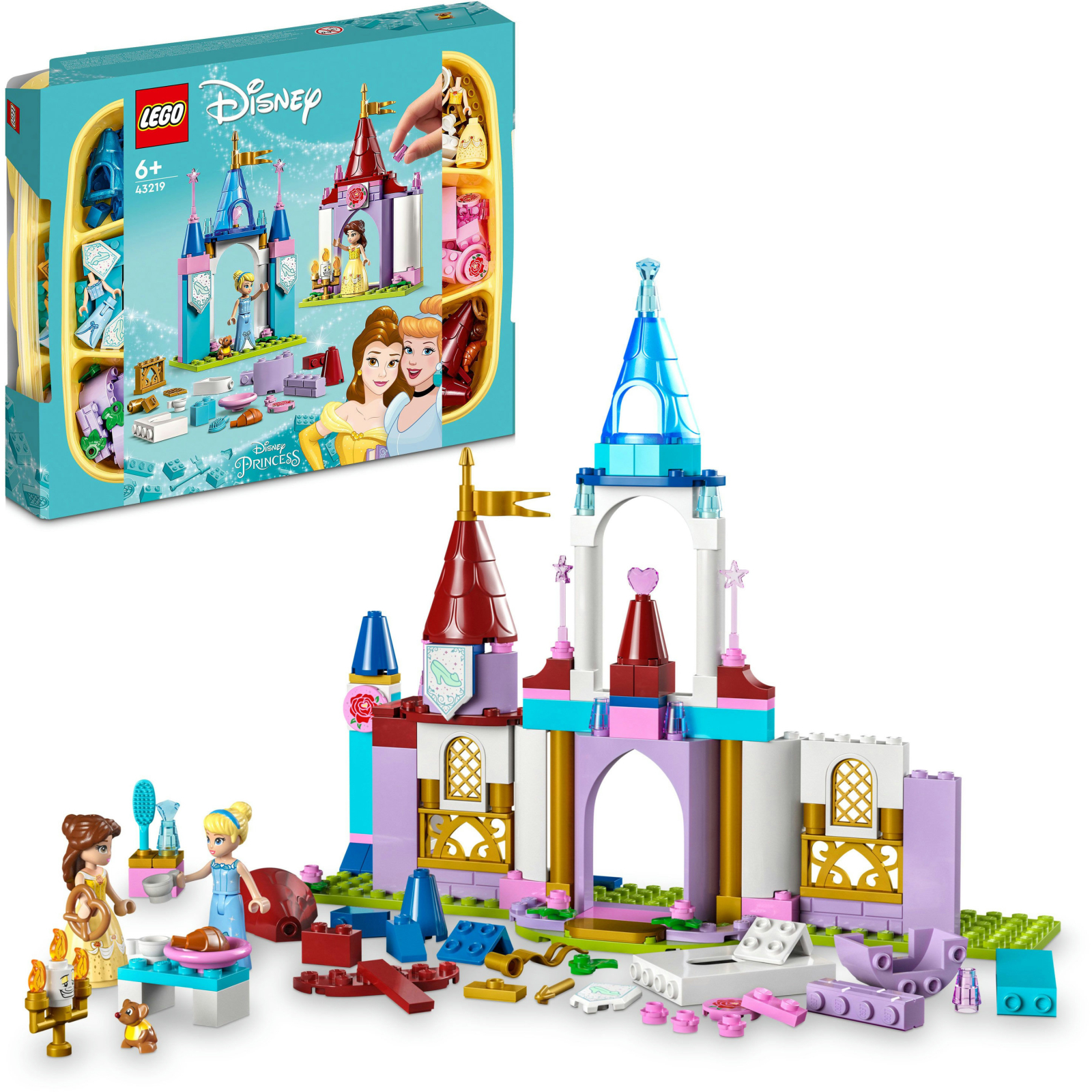 Конструктор LEGO Disney Princess Творческие замки диснеевских принцесс 140 деталей (43219) изображение 9