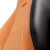 Кресло игровое Noblechairs Icon Real Leather Cognac/Black (NBL-ICN-RL-CBK) изображение 3