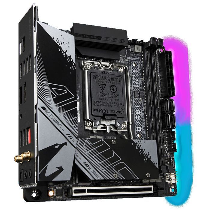Материнская плата GIGABYTE B760I AORUS PRO DDR4 изображение 3
