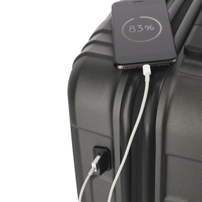 Чемодан Titan X-RAY Pro Atomic Steel S USB (Ti700926-85) изображение 6