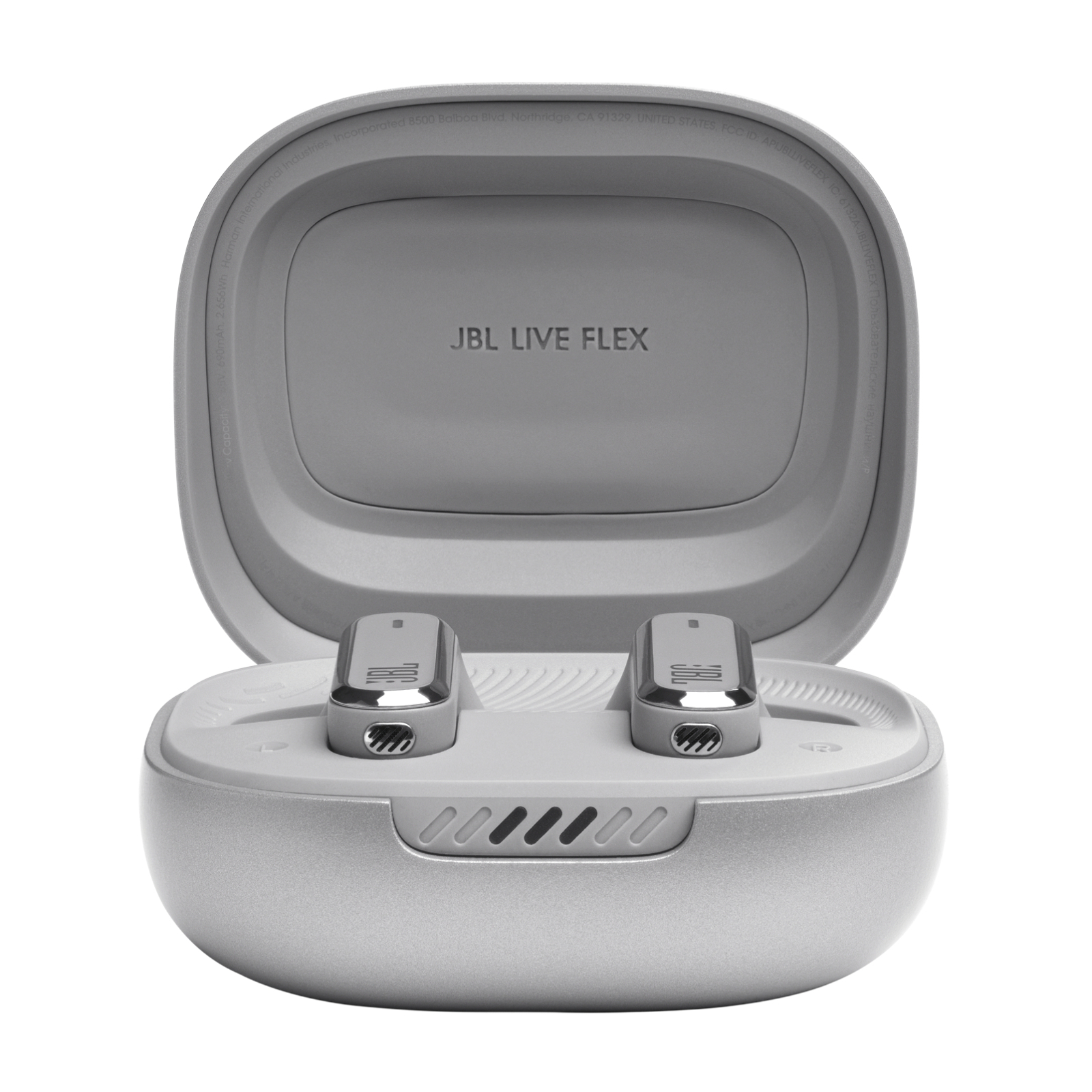 Навушники JBL Live Flex Silver (JBLLIVEFLEXSVR) зображення 2