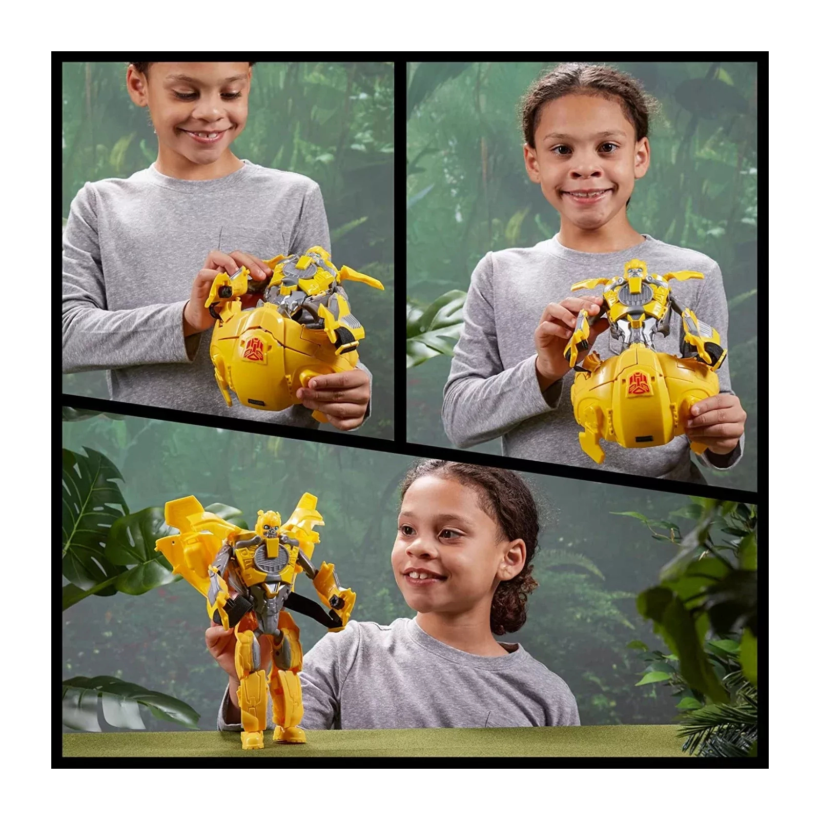 Трансформер Hasbro Transformers Rise of The Beasts Movie Bumblebee 2-in-1 Converting Roleplay Mask Action Figure (F4121_F4649) зображення 4