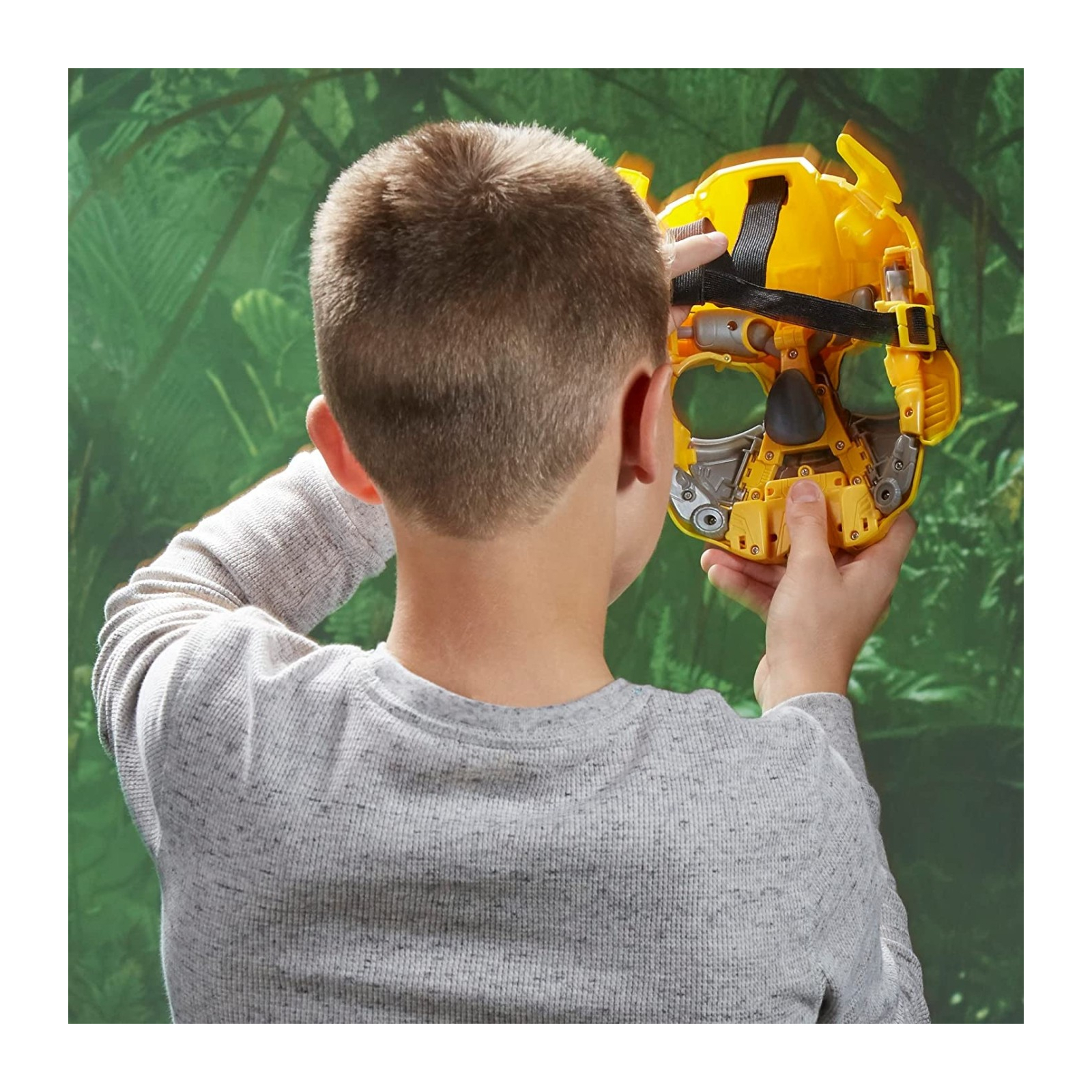 Трансформер Hasbro Transformers Rise of The Beasts Movie Bumblebee 2-in-1 Converting Roleplay Mask Action Figure (F4121_F4649) зображення 5