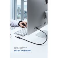 Дата кабель USB 3.0 AM/AF 2.0m US129 Black Ugreen (10373) изображение 4