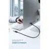 Дата кабель USB 3.0 AM/AF 2.0m US129 Black Ugreen (10373) зображення 4
