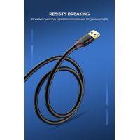 Дата кабель USB 3.0 AM/AF 2.0m US129 Black Ugreen (10373) изображение 5