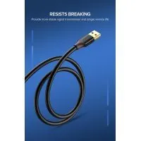 Дата кабель USB 3.0 AM/AF 2.0m US129 Black Ugreen (10373) зображення 5