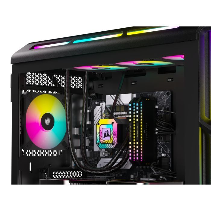 Кулер до корпусу Corsair iCUE AF120 RGB Slim Black (CO-9050163-WW) зображення 10