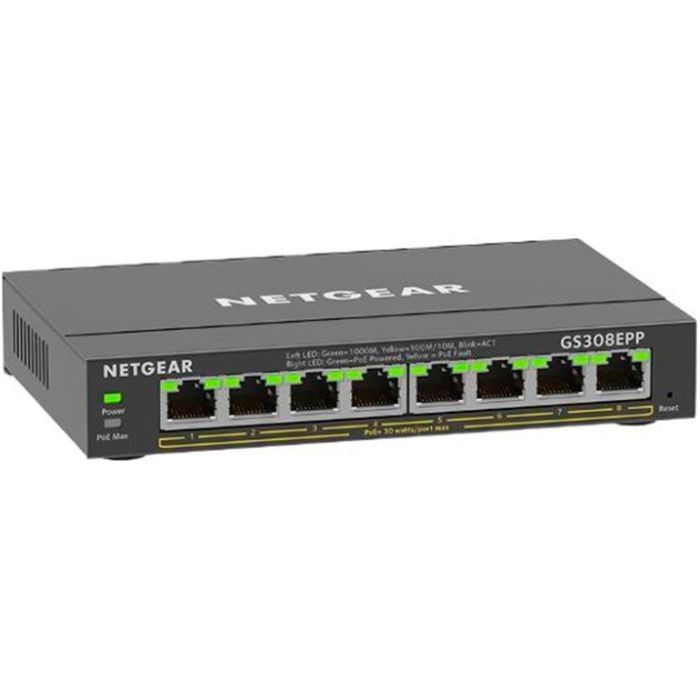 Коммутатор сетевой Netgear GS308EPP-100PES изображение 3