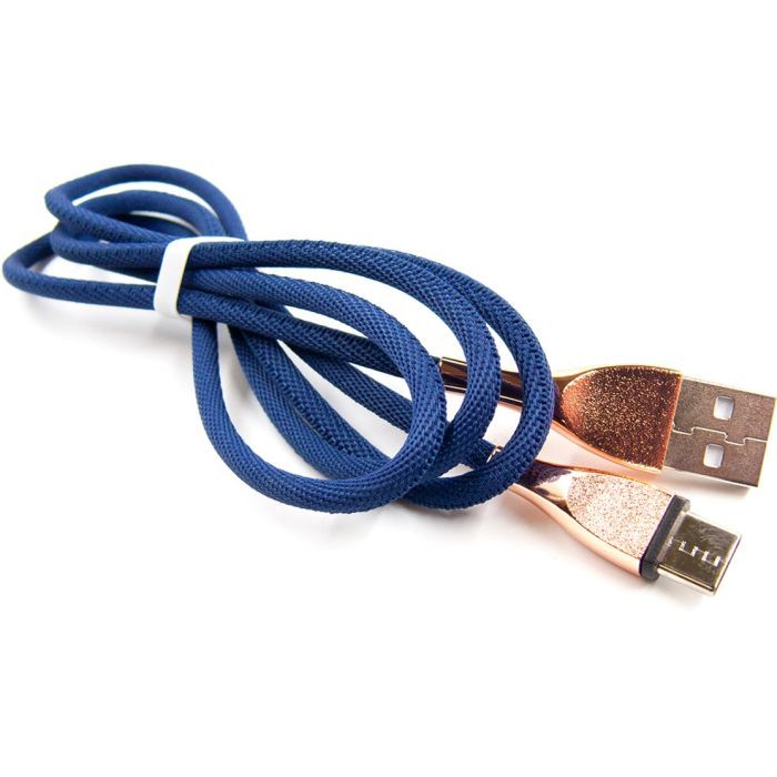 Дата кабель USB 2.0 AM to USB-C 1.0m blue Dengos (NTK-TC-SET-DBLUE) зображення 2