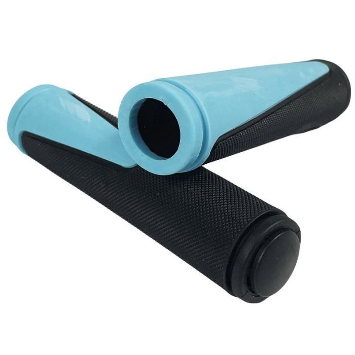 Грипсы Good Bike "DOUBLE" 2 шт 130 мм Blue (88146B-IS) изображение 2