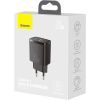 Зарядное устройство Baseus Compact Quick Charger U+C 20W EU Black (CCXJ-B01) изображение 3
