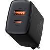 Зарядное устройство Baseus Compact Quick Charger U+C 20W EU Black (CCXJ-B01)