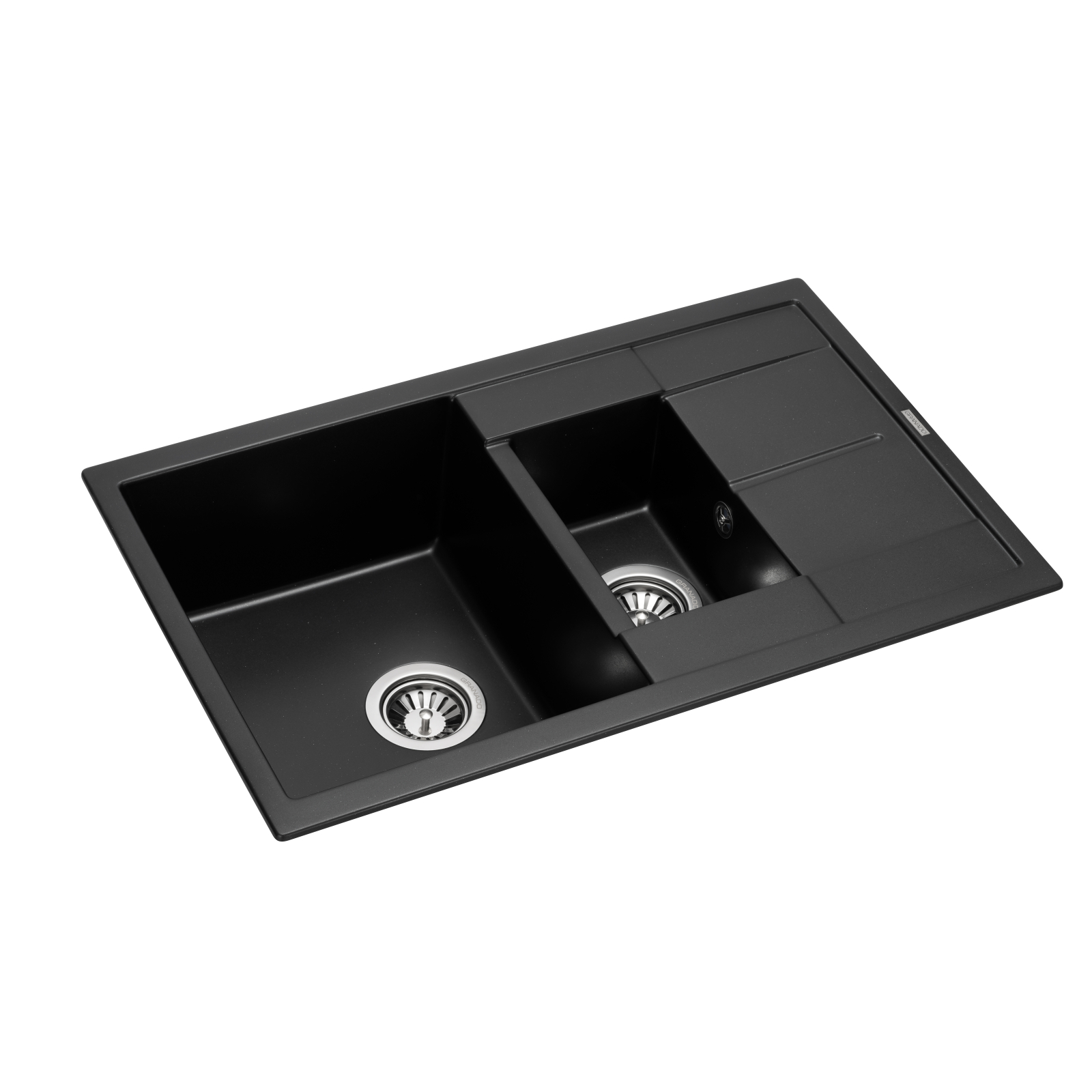 Мийка кухонна GRANADO LEON black shine (gr1001) зображення 2