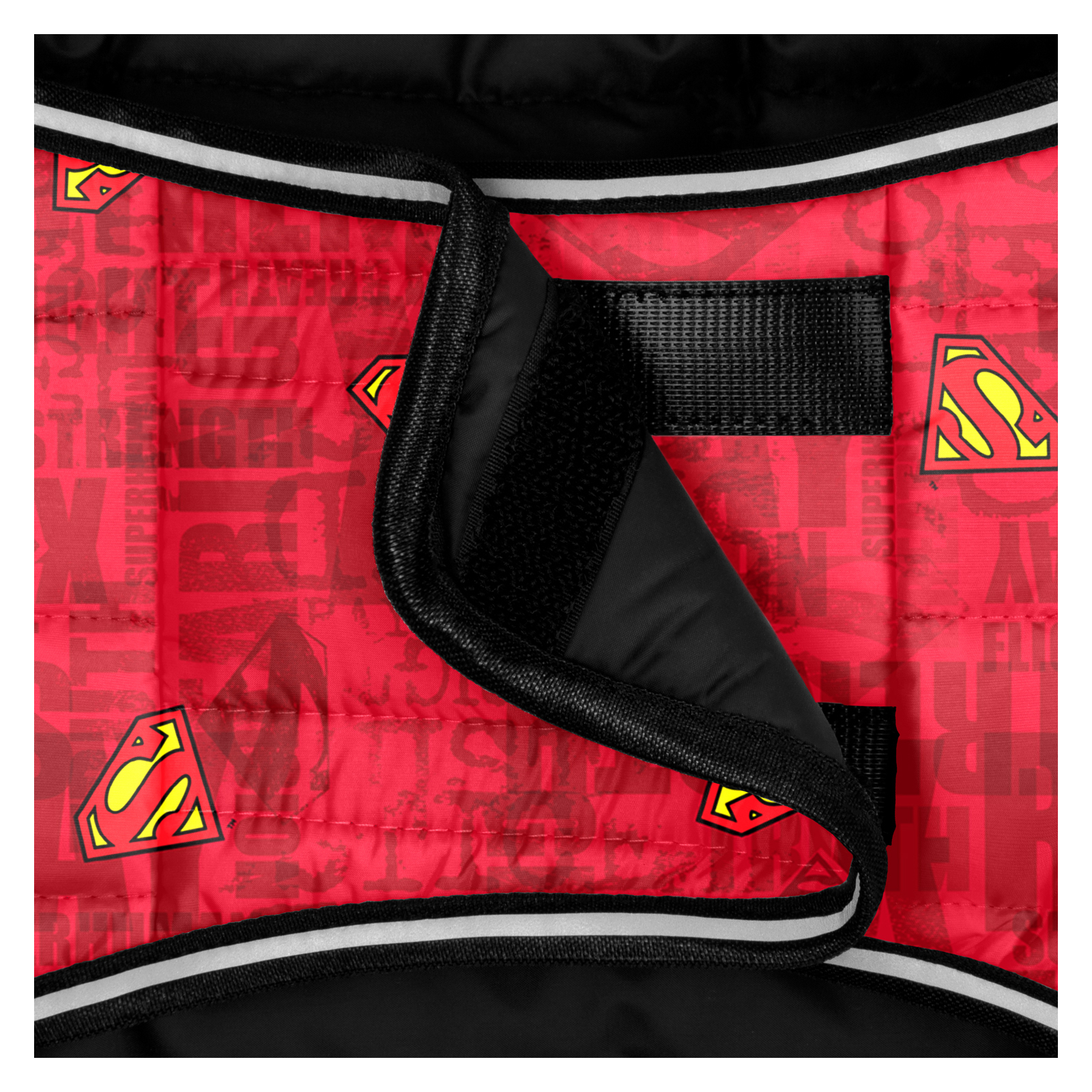 Курточка для животных WAUDOG Clothes "Супермен красный" XS (502-4007) изображение 3