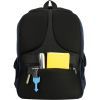 Рюкзак шкільний Optima 17.5" USB Techno чоловічий 0.7 кг 16-25 л Синій з виділеними елементами (O97593-01) зображення 2
