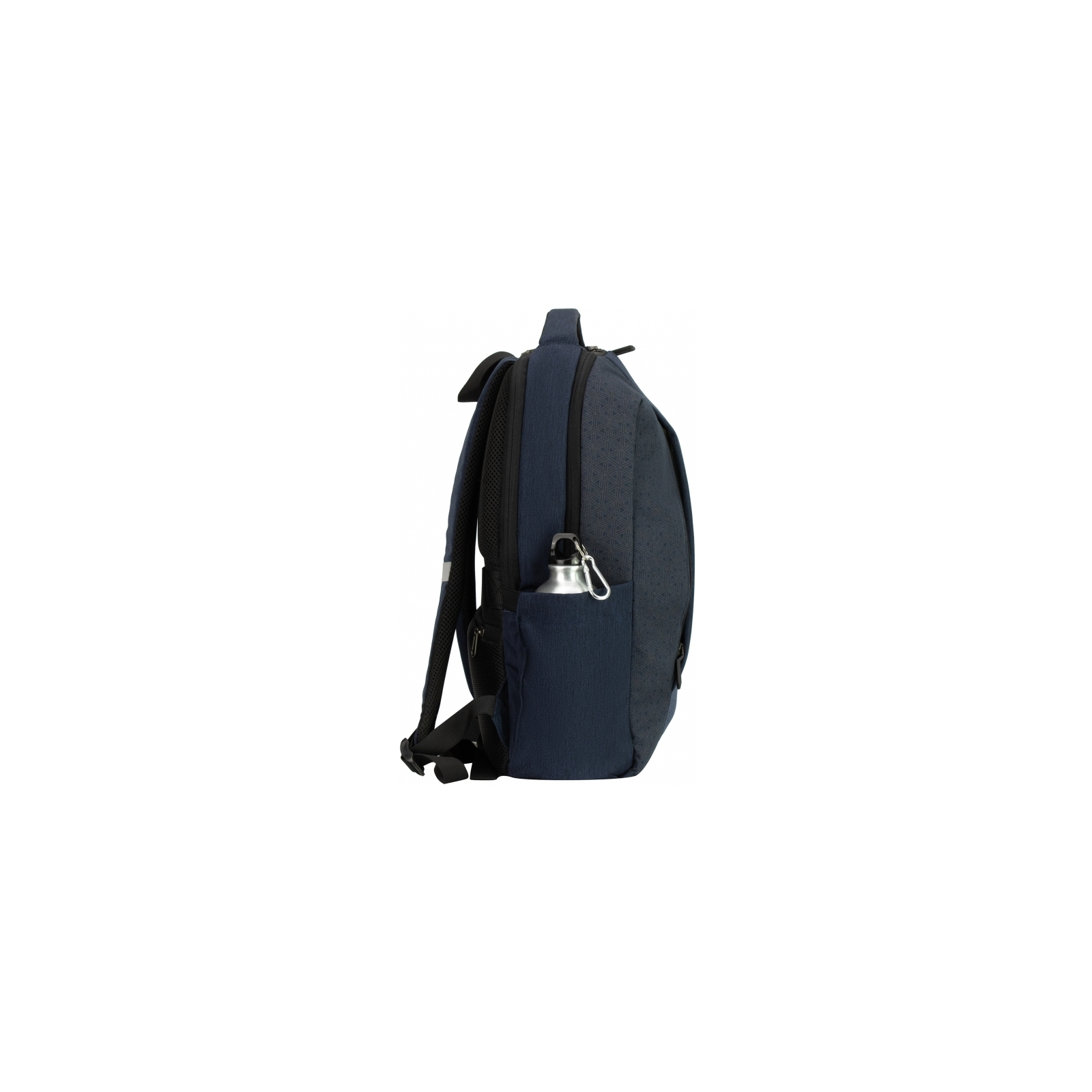 Рюкзак школьный Optima 17.5" USB Techno мужской 0.7 кг 16-25 л Синий с выделенными элементами (O97593-01) изображение 3