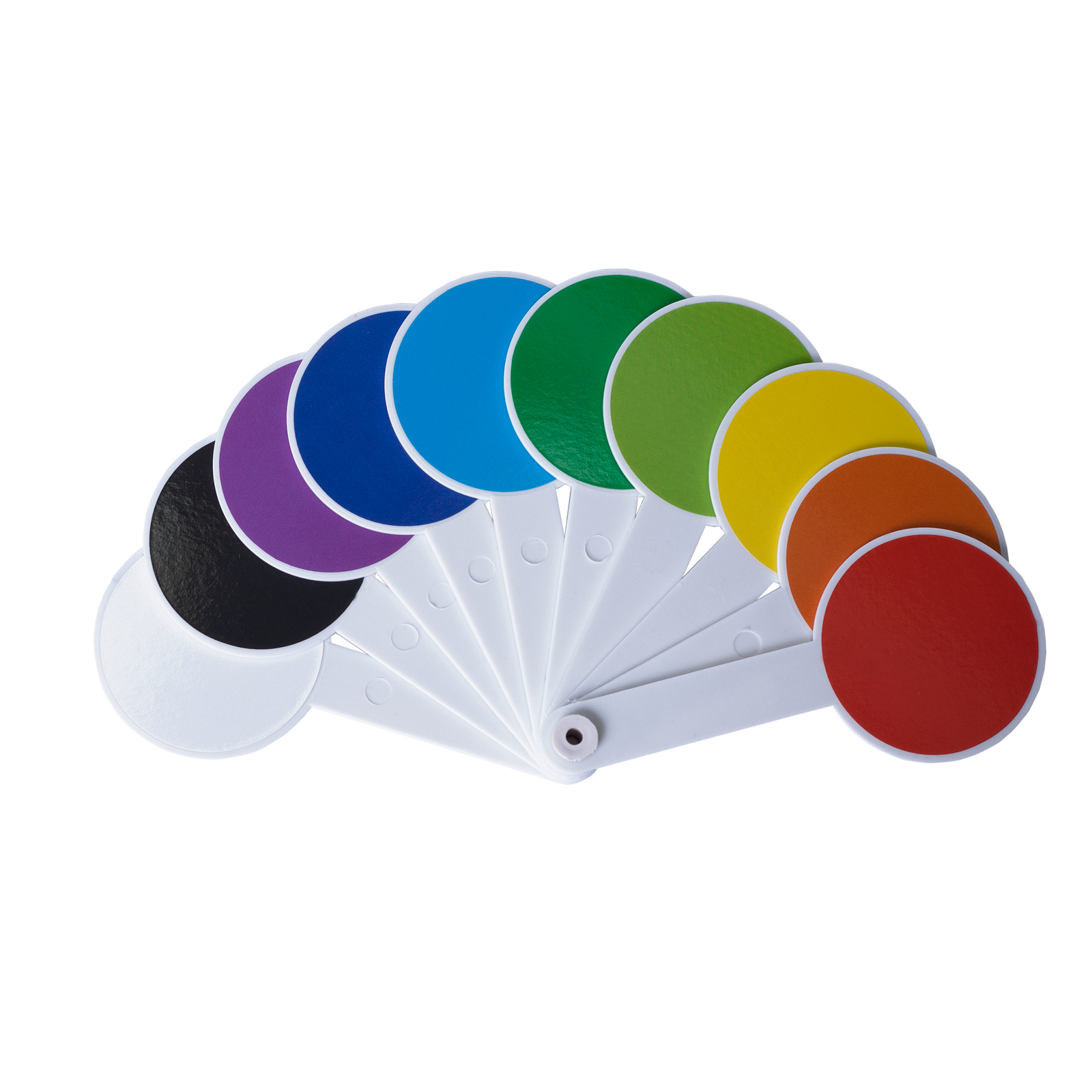 Навчальний набір ZiBi Kids line Набір кольорів та геометричних фігур (віяло) (ZB.4904)