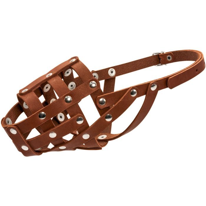 Намордник для собак Collar мягкий №5 коричневый (06326) изображение 2