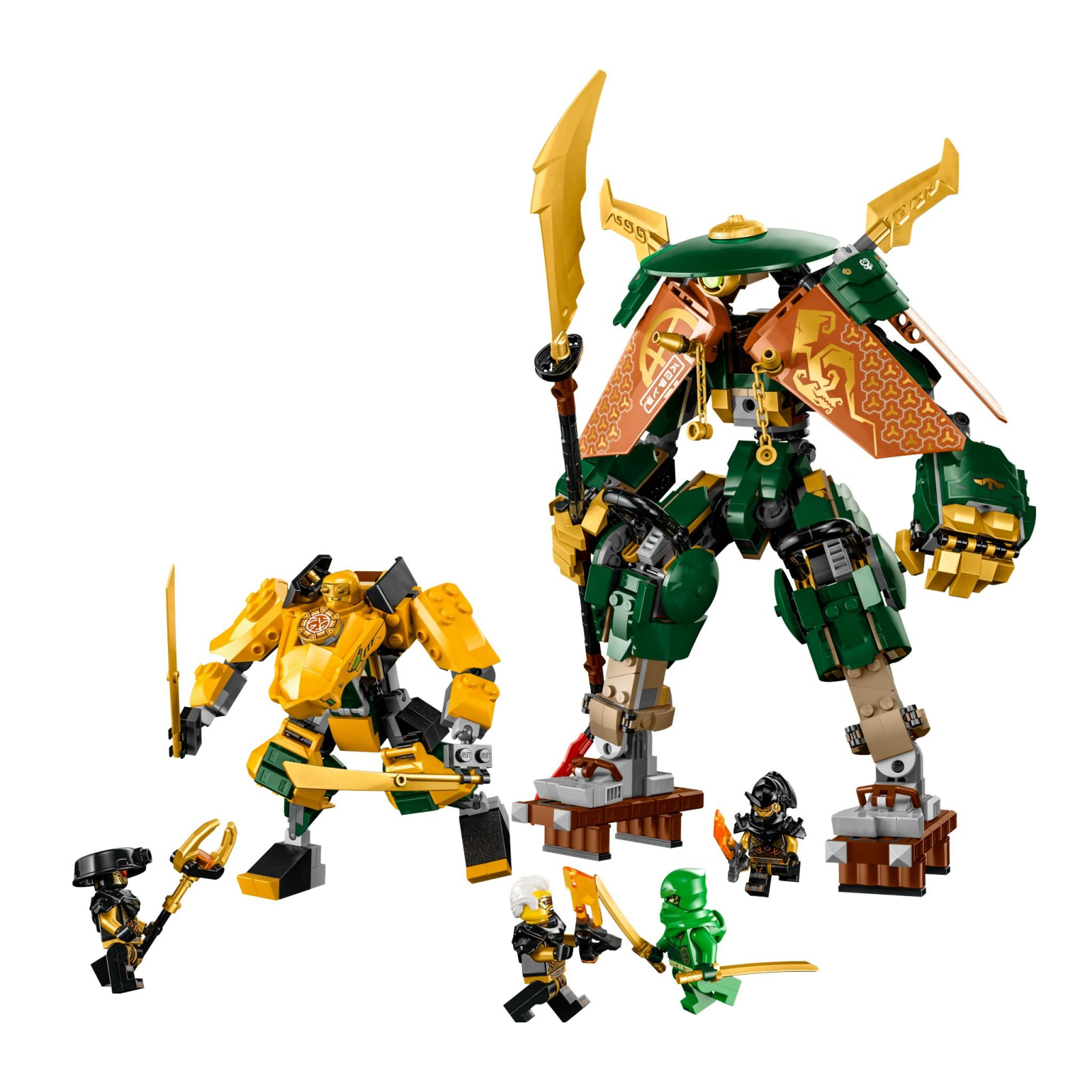 Конструктор LEGO Ninjago Командные работы ниндзя Ллойда и Арин 764 деталей (71794) изображение 2