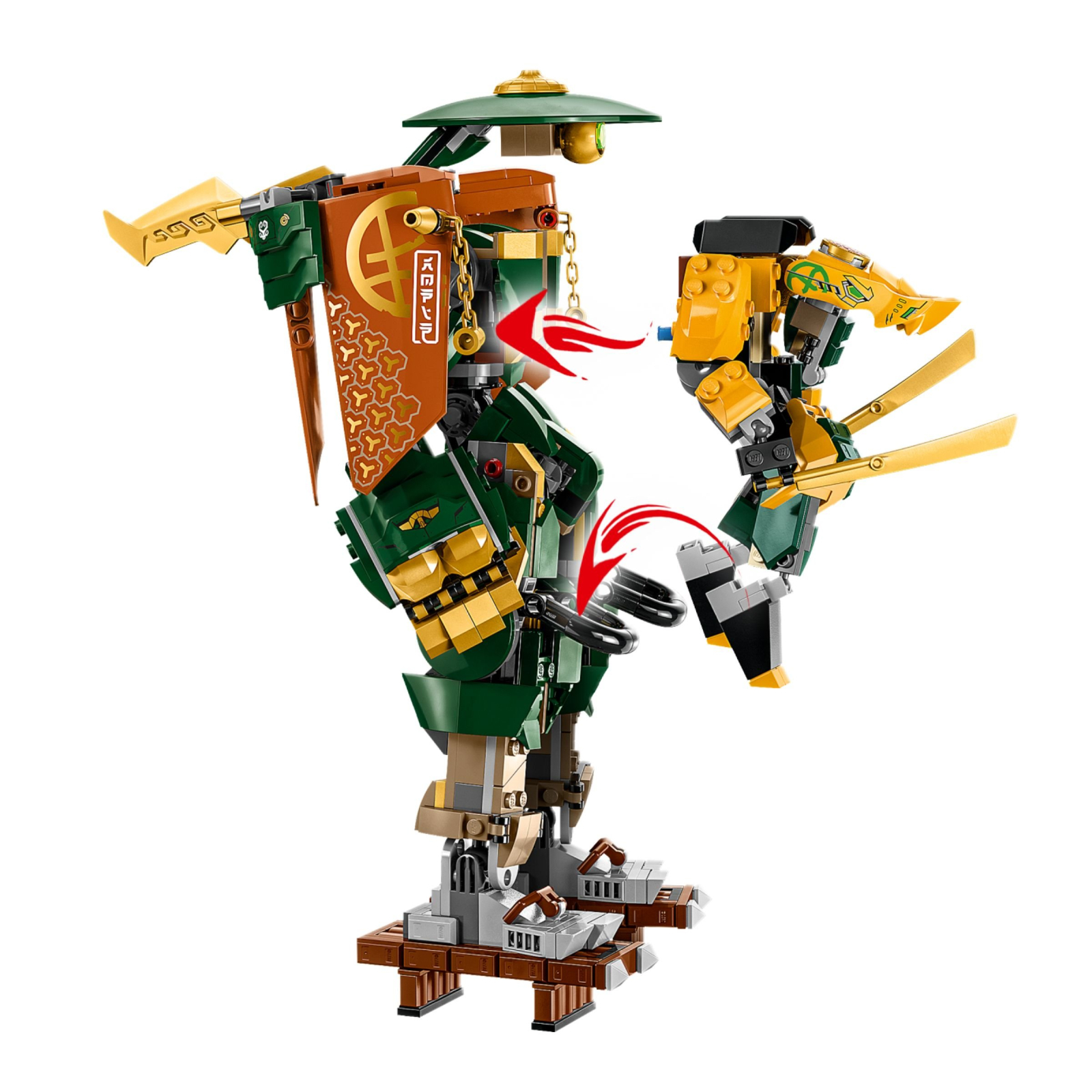 Конструктор LEGO Ninjago Командные работы ниндзя Ллойда и Арин 764 деталей (71794) изображение 4