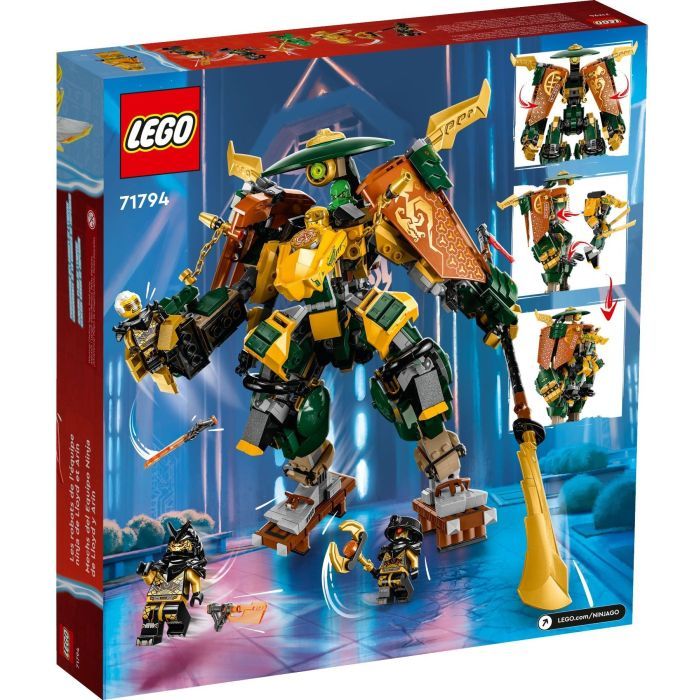 Конструктор LEGO Ninjago Командные работы ниндзя Ллойда и Арин 764 деталей (71794) изображение 7