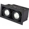 Светильник точечный Eurolamp LED GU10x2 black (LHK2-LED-GU10(black)) изображение 2