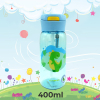 Бутылка для воды Casno 400 мл KXN-1195 Блакитна Діно з соломинкою (KXN-1195_Dino) изображение 3