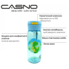 Пляшка для води Casno 400 мл KXN-1195 Блакитна Діно з соломинкою (KXN-1195_Dino) зображення 6