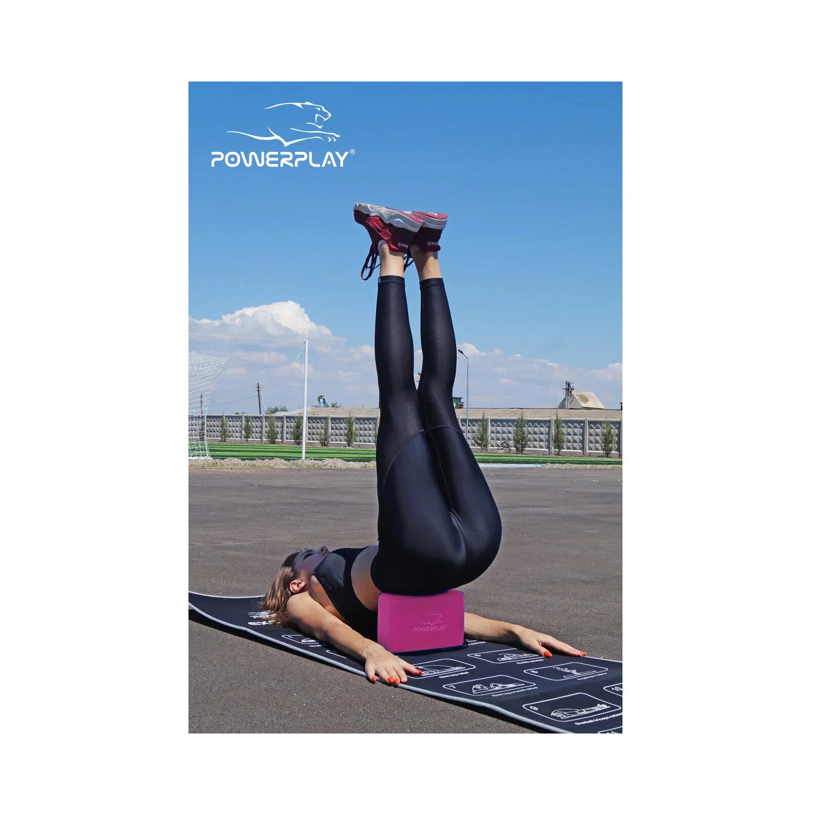 Блок для йоги PowerPlay 4006 Yoga Brick Рожевий (PP_4006_Pink_Yoga_Brick) зображення 6
