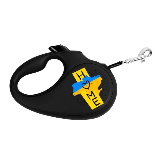 Повідець для собак WAUDOG R-leash Дім світловідбиваюча стрічка M 5 м (8125-0230-01) зображення 2