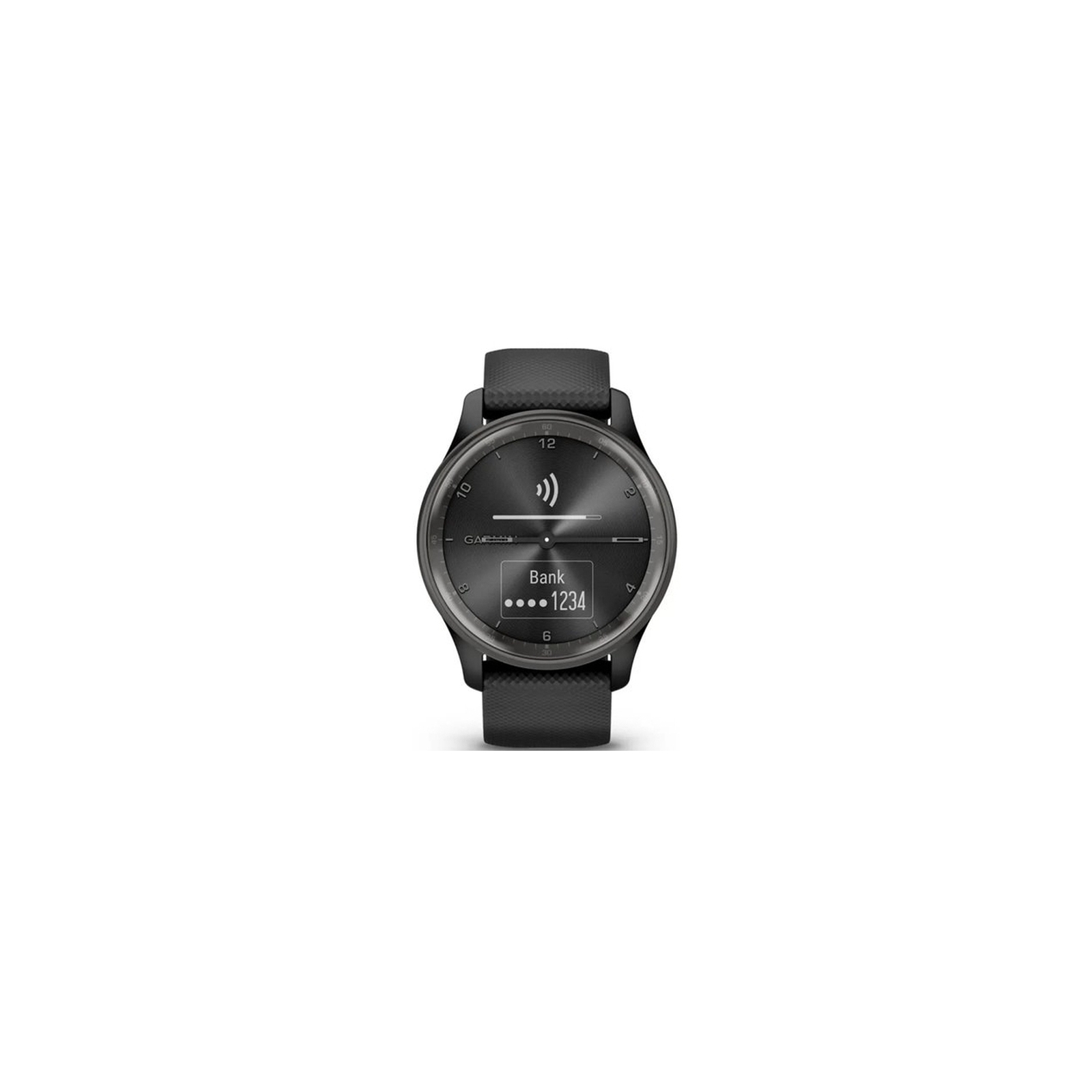 Смарт-годинник Garmin vivomove Trend, Black, Silicone, GPS (010-02665-00) зображення 7