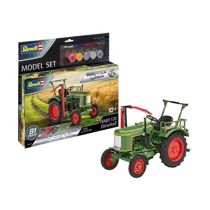 Сборная модель Revell набор Трактор Fendt F20 "Dieselroß" уровень 2, 1:24 (RVL-67822) изображение 2