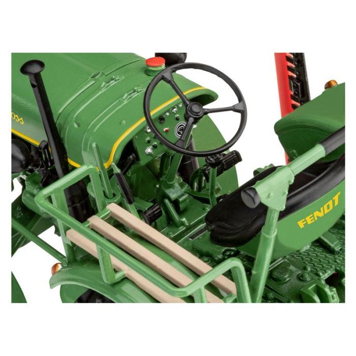 Сборная модель Revell набор Трактор Fendt F20 "Dieselroß" уровень 2, 1:24 (RVL-67822) изображение 5