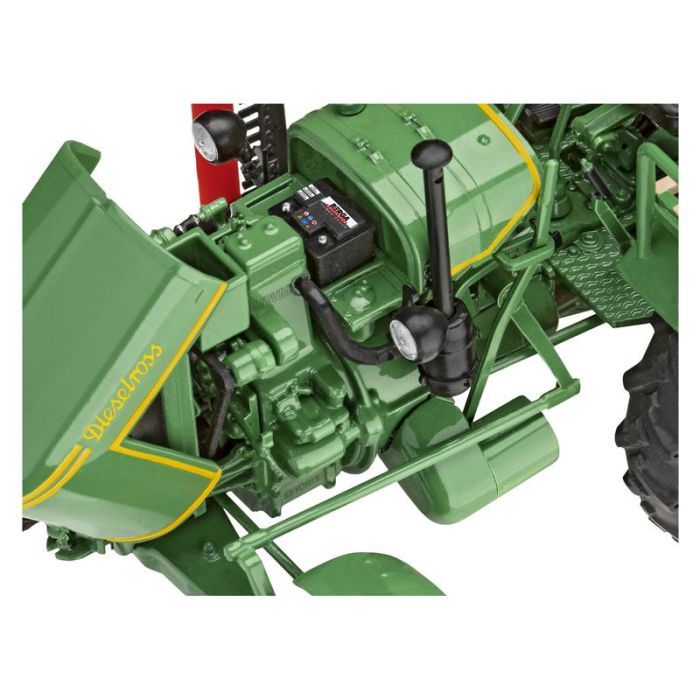 Сборная модель Revell набор Трактор Fendt F20 "Dieselroß" уровень 2, 1:24 (RVL-67822) изображение 7