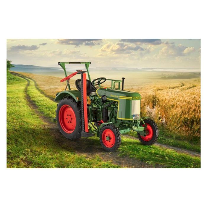 Сборная модель Revell набор Трактор Fendt F20 "Dieselroß" уровень 2, 1:24 (RVL-67822) изображение 9