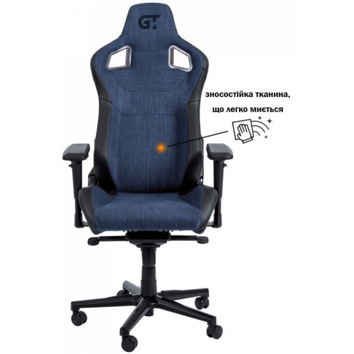 Крісло ігрове GT Racer X-8005 Dark Gray зображення 2
