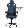 Кресло игровое GT Racer X-8005 Dark Blue/Black изображение 2