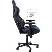 Кресло игровое GT Racer X-8005 Dark Gray изображение 3
