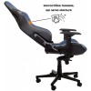 Крісло ігрове GT Racer X-8005 Dark Blue/Black зображення 4