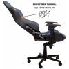 Кресло игровое GT Racer X-8005 Dark Blue/Black изображение 4