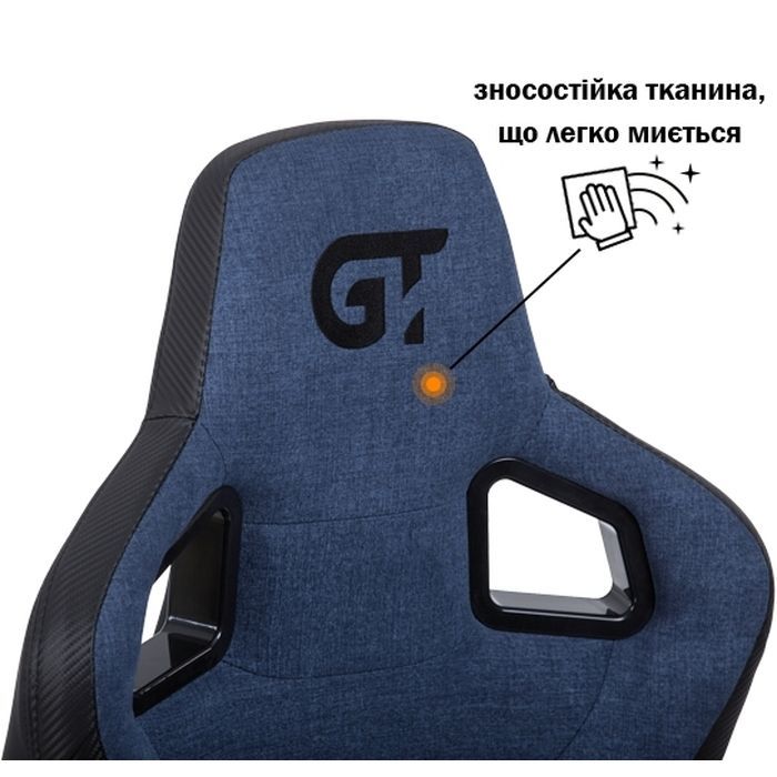 Крісло ігрове GT Racer X-8005 Dark Gray зображення 5