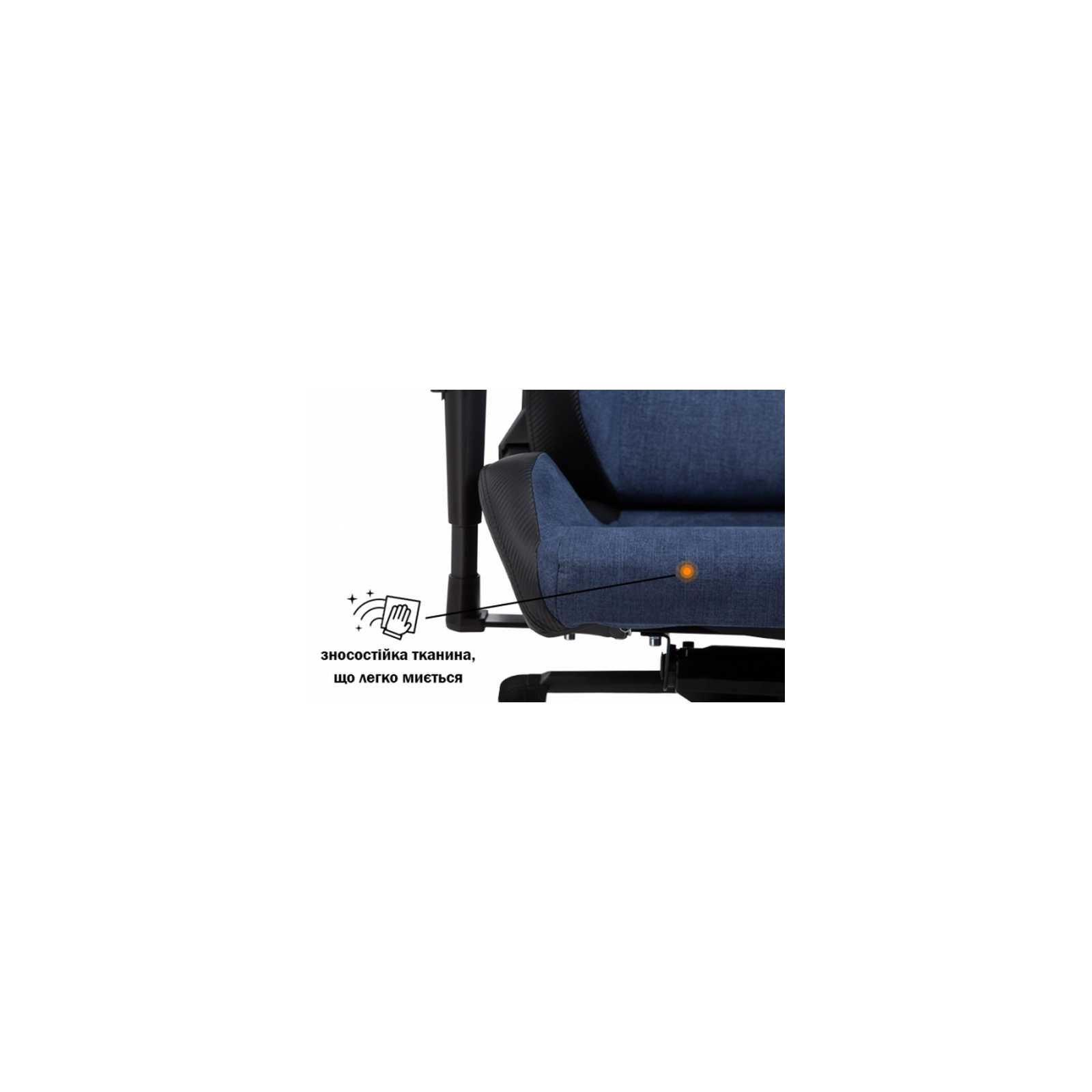 Кресло игровое GT Racer X-8005 Dark Blue/Black изображение 7