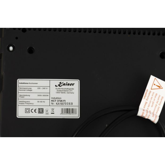 Варочна поверхня Kaiser KCT3726FI зображення 8