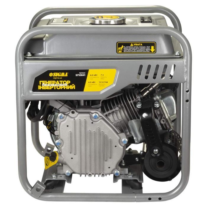 Генератор Sigma инверторный 4.0/4.5kW 7л (5710841) изображение 3