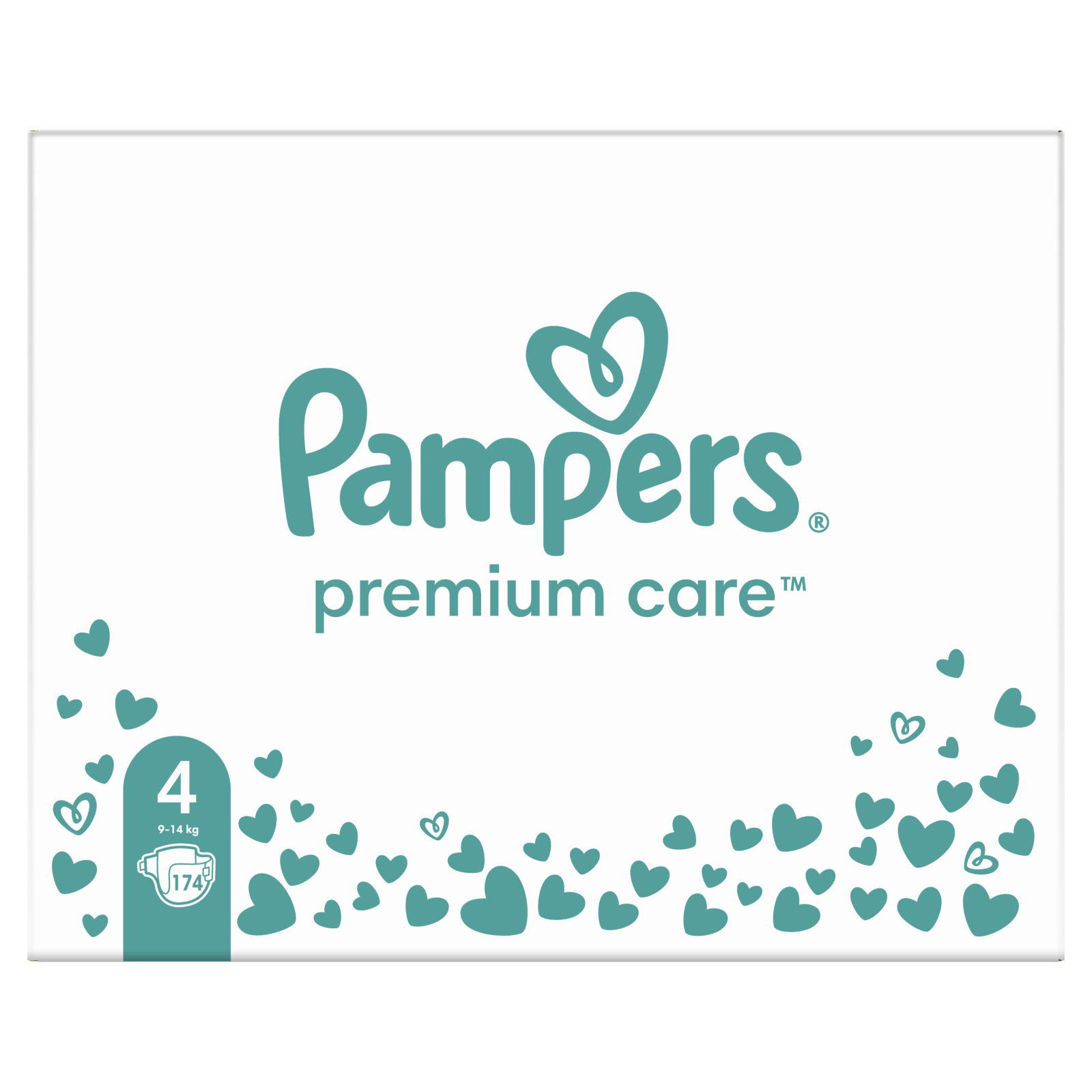 Підгузки Pampers Premium Care Розмір 4 (9-14 кг) 174 шт (8006540855935) зображення 2