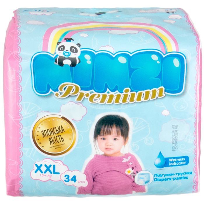 Подгузники Mimzi XXL 15+ кг 34 шт. (MPXXL34) (4820209800159) изображение 9